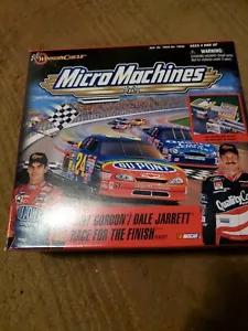 New Jeff Gordon Dale Jarrett Race For The Finish Playset Galoob Micro Machines - Picture 1 of 3