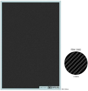 Tamiya 12682 CARBON PATTERN DECAL (TWILL WEAVE/EXTRA FINE) No.82 - Picture 1 of 2