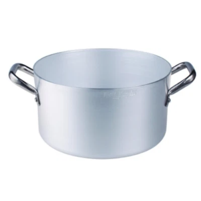 PENTOLA CASSERUOLA IN ALLUMINIO AGNELLI Ø28 CM CON 2 MANICI ANTIADERENTE - Immagine 1 di 4