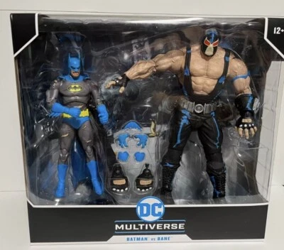 Mega figura McFarlane Toys DC Multiverse Batman vs. Bane paquete de 2 Foto 1 de 2