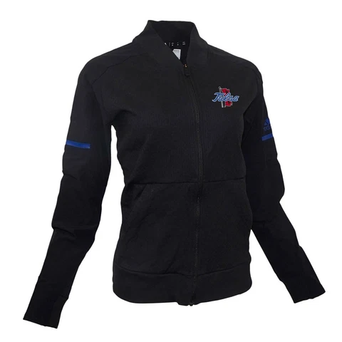 Tulsa Golden Hurricane NCAA Women's 2018 Sideline Black Squad Bomber Jacket Cover