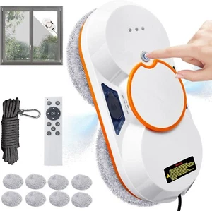 Lavavetri Robot Con Telecomando E Serbatoio 60ML Automatico Interne Ed Esterno - Foto 1 di 7