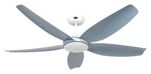 Energy saving Ceiling Fan with Remote Control Eco Volare 142 CM White/Grey - Picture 1 of 3