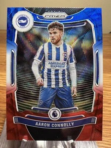 2021-22 Panini Prizm Premier League #195 Aaron Connolly Red White and Blue - Picture 1 of 2