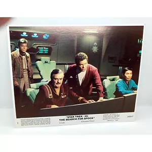 Tarjeta de vestíbulo Star Trek III: The Search For Spock 1984 #1 película 11" x 14" - Imagen 1 de 2