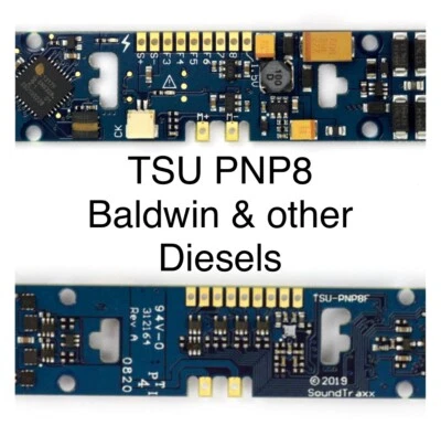 SoundTraxx Tsunami2 TSU-PNP8 Sound Decoder : Baldwin & Other Diesels ~ 885816 - Image 1 of 3