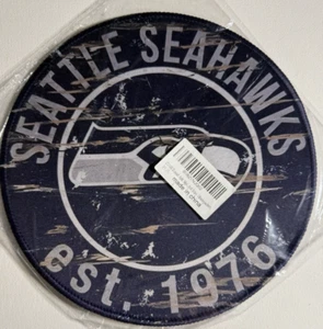 Seattle Seahawks Round Mouse Pad-Size 8 inches - Picture 1 of 2