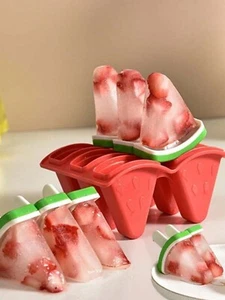 Popsicle Mold , Watermelon Shaped Ice Cream Mold - Picture 1 of 7