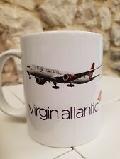 Virgin Atlantic Aeroplane Cup Mug perfect gift Aviation plane spotter enthusiast