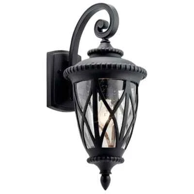 Kichler 49848BKT - Admirals Cove 1 Light Outdoor Wall Light - Textured Black - Image 1 of 4