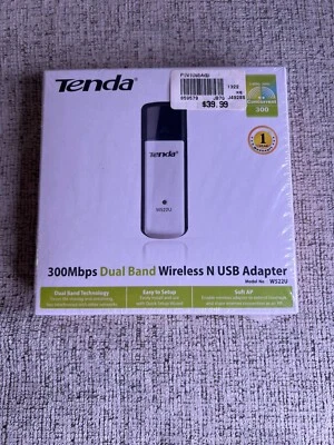 WiFi TENDA W522U 300Mbps Dual Band Wireless N USB Adapter  - Image 1 of 2