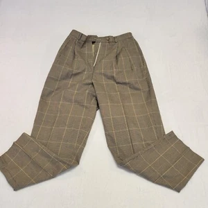 Talbots Petites Hose Größe 10 Hergestellt in Hongkong 100 % Baumwolle Reißverschluss und Knöpfe - Bild 1 von 8