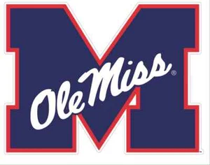 22 STYLES Ole Miss Rebels Wall Decal University of Mississippi Sticker Decor Art - Picture 1 of 23