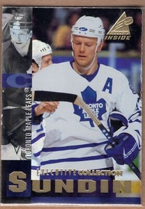 MATS SUNDIN 1997/98 Pinnacle Inside *EXECUTIVE COLLECTION* Parallel LEAFS TOUGH!