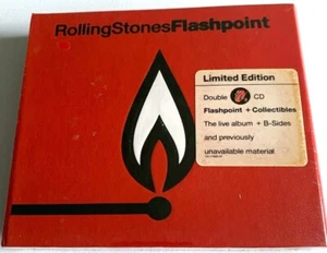 ROLLING STONES-FLASHPOINT + COLLECTIBLES:LIMITED EDTION-2CD FACTORY SEALED RARE- - Picture 1 of 2