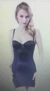 NEW Scandale Sirene Dress - 34E women ladies Black NWT SLVT - Picture 1 of 8
