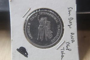 1968 ANA CONVENTION TOKEN / MEDAL SAN DIEGO EL CORTEZ HOTEL  - Picture 1 of 2