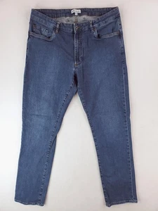 Peter Millar Jeans Mens 36x32 Blue Pilot Mill Denim Classic Straight Leg Pants - Picture 1 of 14