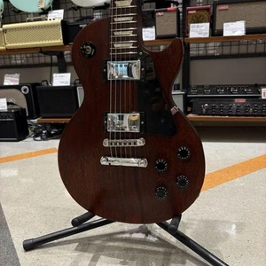 Electric Guitar USED Gibson Lespaul Studio Brown 22Fret Right-Handed 6 String - Picture 1 of 11