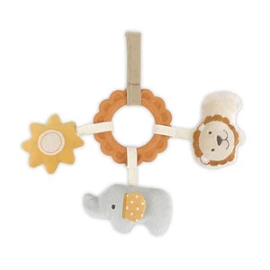Safari and Friends Teether Ring – 8", Soft Silicone Teething Ring, Plush Toy ... - Picture 1 of 2