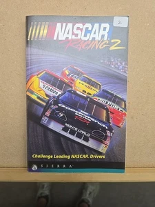 Nascar Racing 2 Challenge Leading Nascar Drivers Sierra Games Manual solamente - Imagen 1 de 6