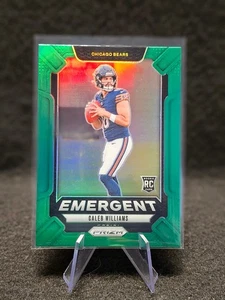 Nfl Panini Trading Cards Caleb Williams 2024 GREEN Prizm #1 RC, Bears - Bild 1 von 2