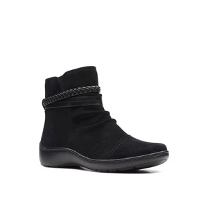 Used Clarks Women's Cora Braid Boot - Size 9 US - Bild 1 von 9