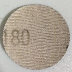 ONE 180 Grit 2" 50mm DRY Silicon Carbide Sandpaper Hook Loop Sand Paper for Car - Picture 1 of 2