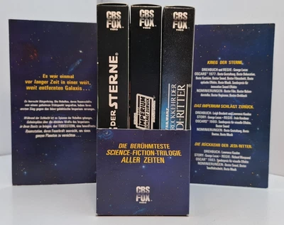Star Wars: Krieg der Sterne VHS Trilogie Box Set – Deutsche Ausgabe (OVP) - Bild 1 von 4