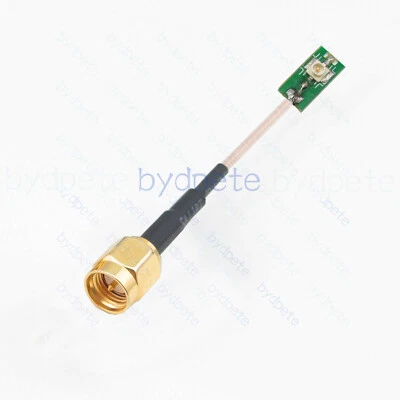 SMA male plug to IPX IPX1 UFL U.FL male PCB RG178 Coaxial Cable for Wifi antanna - Image 1 of 4