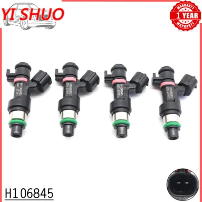 4x Inyector de combustible coche H106845 para Renault Fluence 2.0 16V 16600-6863R 166006863R Foto 1 de 4