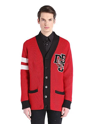 DIESEL BLACK GOLD KLARC RED CARDIGAN SIZE XL 100% AUTHENTIC - Image 1 of 4