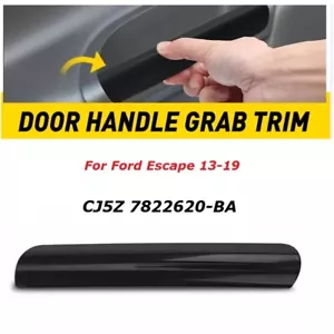 For Ford Escape 2013-2019 Front Right Door Handle Grab Trim Molding Right Black - Picture 1 of 5