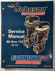 OMC 507126 0507126 1996 "ED" 88 THRU 115 HP 90 Degree CV Outboard Service Manual - Picture 1 of 3