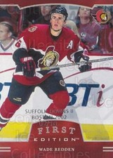 2002-03 BAP First Edition Suffolk Downs #236 Wade Redden
