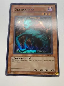 Yugioh Greenkappa Super Rare HL1-EN002 HP - Picture 1 of 24