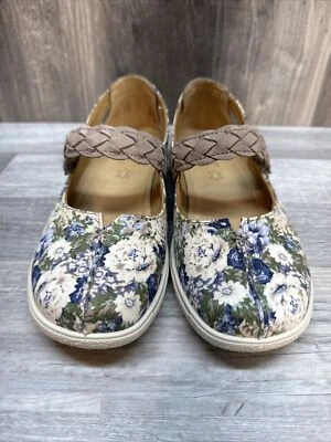 Lo último Shake Mary Jane Zapatos Floral Lona Sin Cordones Para Mujer EU36.5/US5.5 USADOS EN EXCELENTE ESTADO Foto 1 de 4