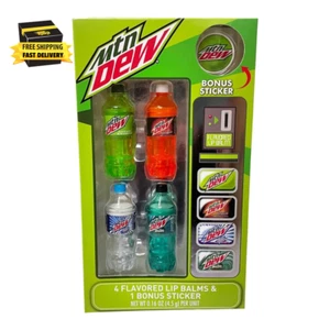 Mountain Dew aromatisierter Lippenbalsam 5-teiliges Automatenpaket, grün, 5-teiliges Set - Bild 1 von 5
