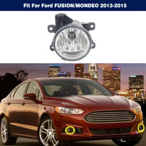 Front Bumper Clear Lens Fog Light Driving Lamp For Ford Fusion 2013-2016 - Picture 1 of 7