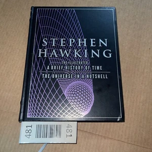 2013 Steven Hawking, Illustrated Leather Edition "A Brief History of Time". ACC - Picture 1 of 9