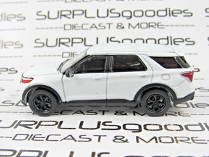 2022 Greenlight 1:64 LOOSE Showroom Floor R1: White 2022 FORD EXPLORER ST SUV - Picture 1 of 7