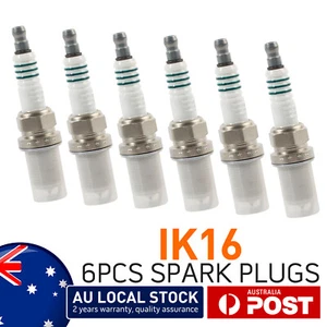6 IRIDIUM Sprk Plugs IK16 for 1999~2004 Hyundai Grandeur 3.0L G6CT 3.5L G6CU - Picture 1 of 6
