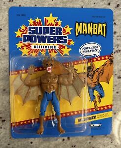 Custom DC Kenner Super Powers MAN-BAT Figure - MOC - series 4