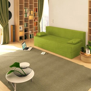 DIVANO LETTO MATRIMONIALE 190 CM 3 POSTI TRASFORMABILE BALDIFLEX TRETRIS - Imagen 1 de 161