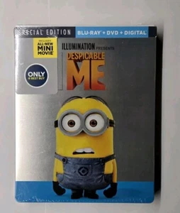 Despicable Me (Blu-Ray/DVD With Digital, 2009) Best Buy Exclusive Steelbook - Picture 1 of 2