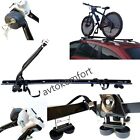 Roof Rack Bicycle Carrier Bike Locking  Bar Universal Clamps On Top Of The Car