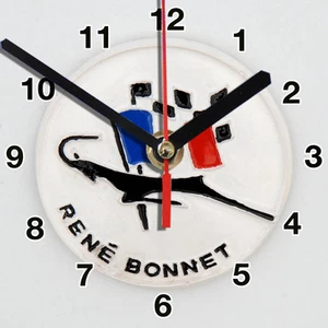 WALL CLOCK, RENE BONNET -01 M, 7,8x 7,8 inches - Picture 1 of 1