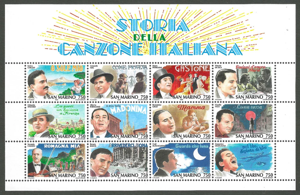 Mini hoja fresca San Marino # 1367 MNH PO ('25 SCV es $10) Foto 1 de 1