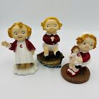 3 Danbury Mint Campbell Soup Kids Ceramic Figurines Anchors Aweigh Angel Dolly