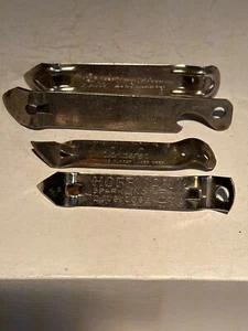 Vintage Konvolut Metall USA Bier Dosen/Flaschenöffner, insgesamt 4 Pabst - Bild 1 von 2